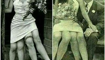 امرأة بأربع أرجل