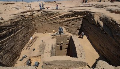 الكشف عن مقبرة قائد الجنود الأجانب فى أبوصير – الدليل على أول عولمة حقيقية فى العالم القديم